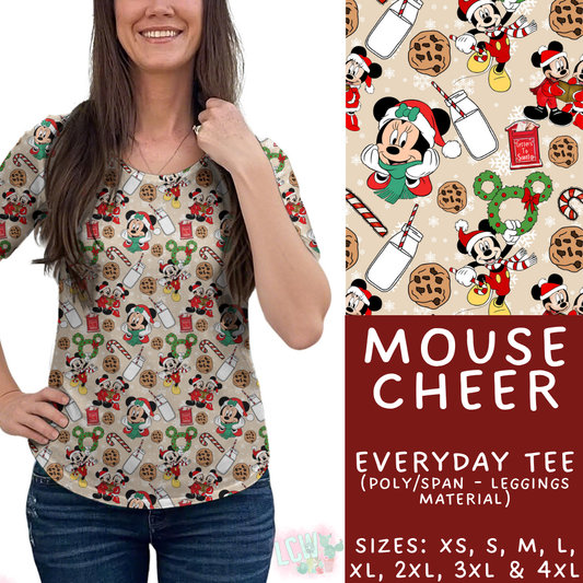 Batch #434 - Magical Christmas - Closes 10/22 - ETA early Dec - Mouse Cheer Everyday Tee