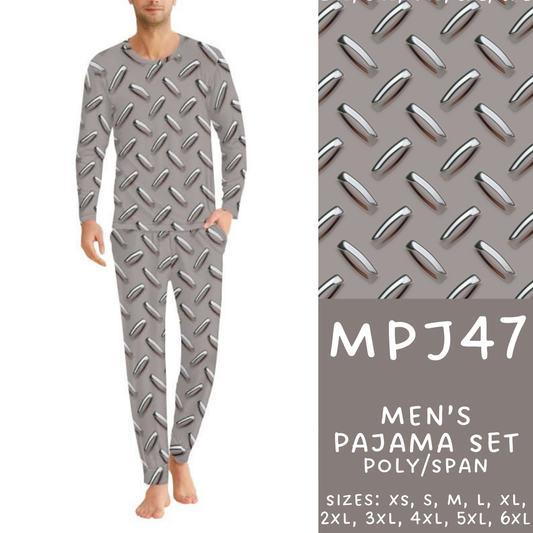 Batch #280 - Family Pajama Party - Closes 1/31 - ETA mid/late March - MPJ47 Men's Pajama Set
