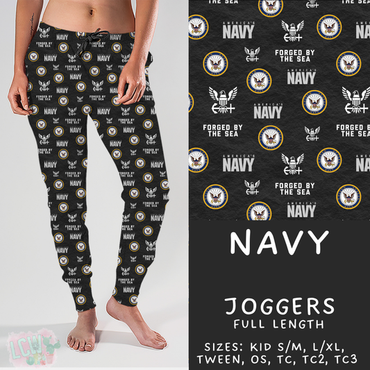 Ready to Ship - Navy Joggers - TC