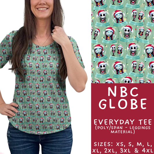 Batch #432 - Winter Globes - Closes 10/17 - ETA early December - NBC Globe Everyday Tee