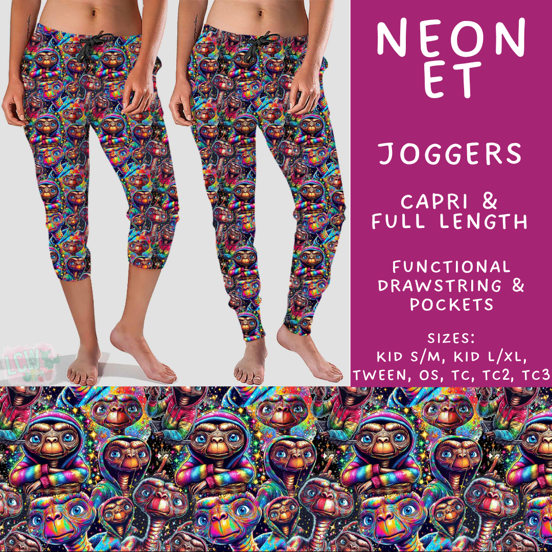 Batch #548 - May Request Run - Closes 6/26 - ETA late August - Neon ET Full and Capri Length Joggers