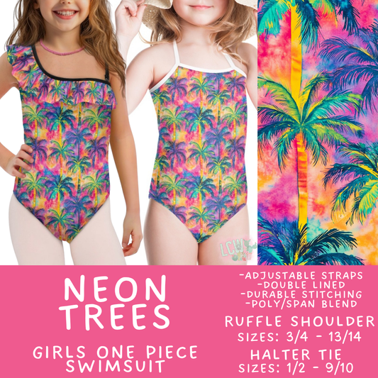 Batch #543 - Pool Party 2 - Closes 6/15 - ETA early/mid August - Neon Trees Girl's Swimsuit