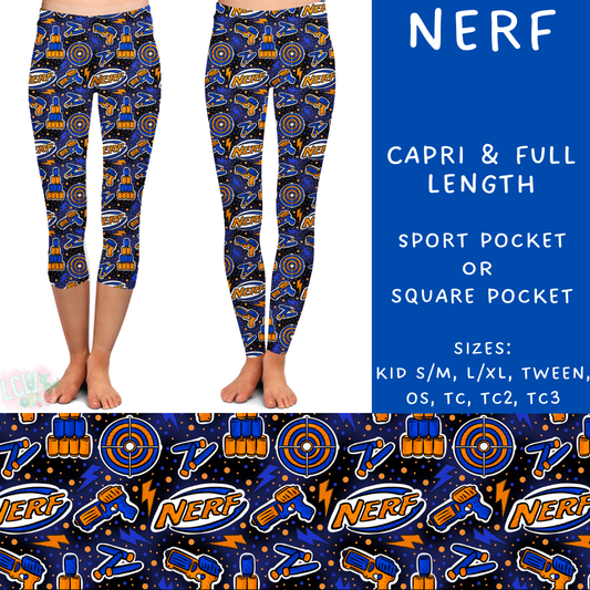 Ready To Ship - Nerf Full Length Leggings - Square OS