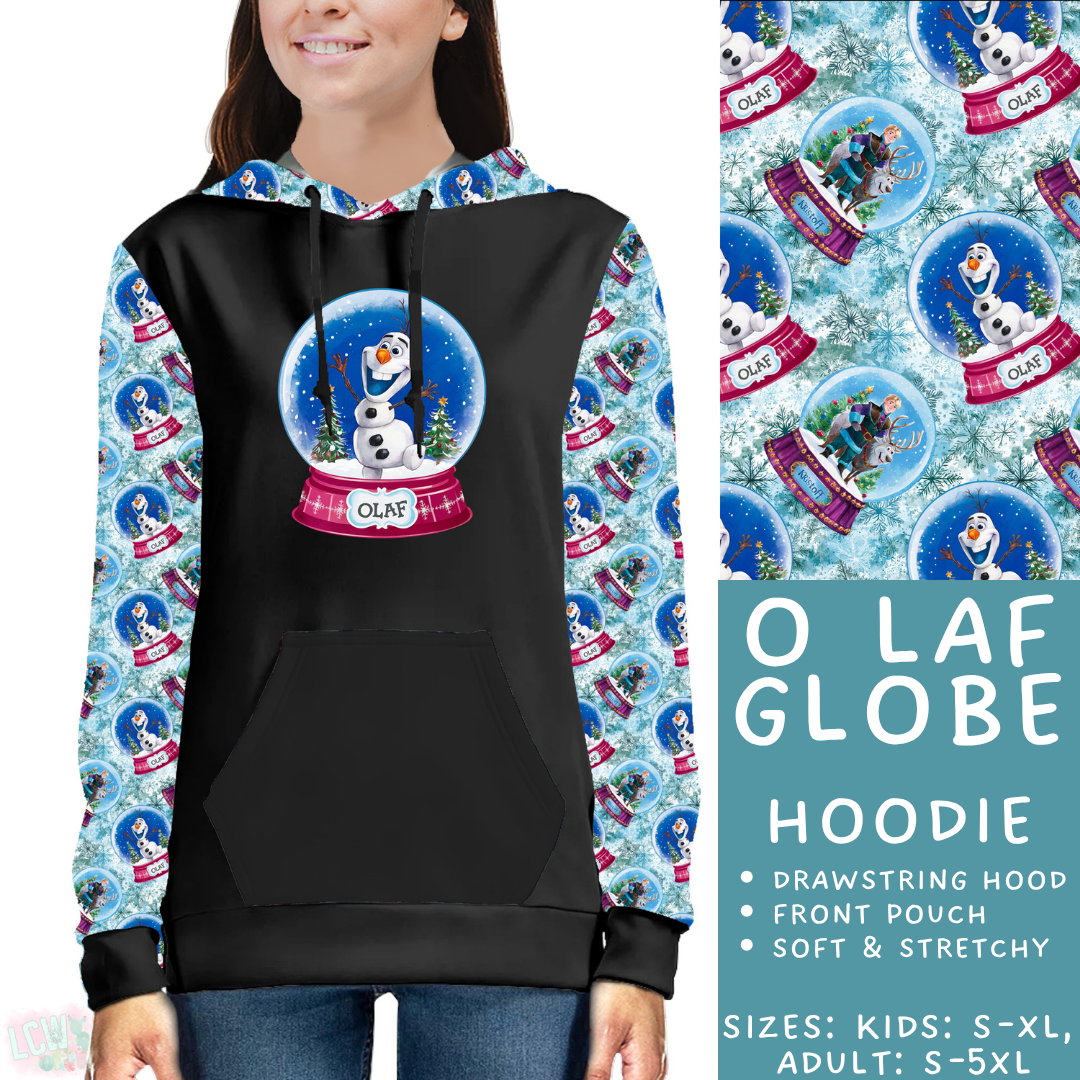 Batch #432 - Winter Globes - Closes 10/17 - ETA early December - O Laf Globe Hoodie