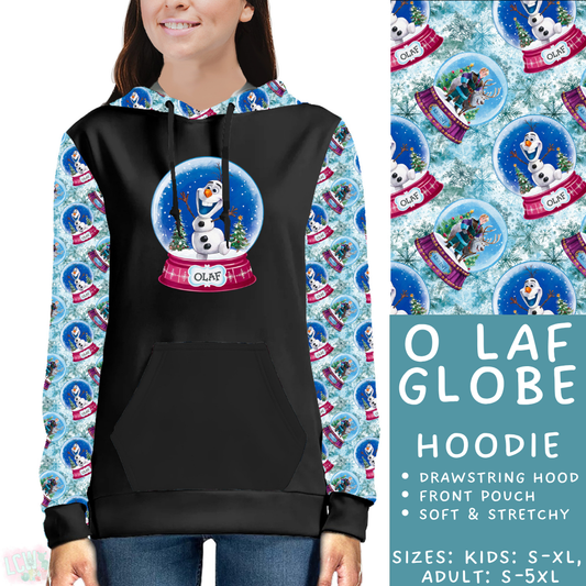 Batch #432 - Winter Globes - Closes 10/17 - ETA early December - O Laf Globe Hoodie