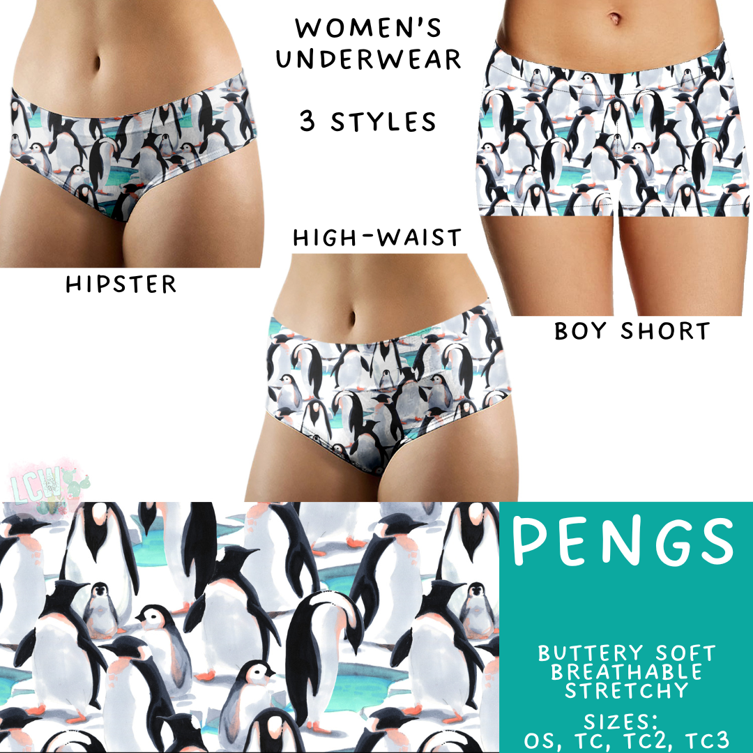 Ready to Ship Pengs Women's Underwear - TC2 High Waist