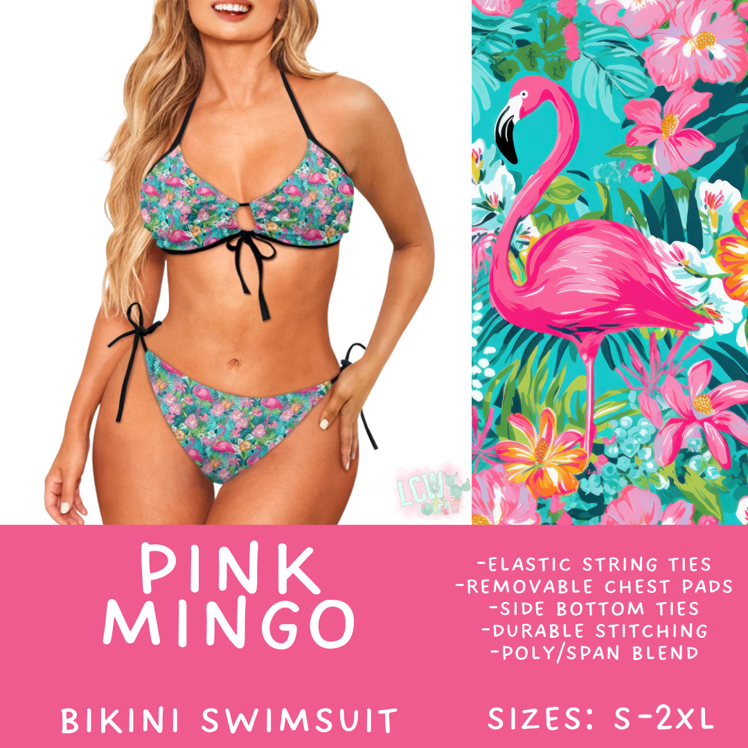 Batch #543 - Pool Party 2 - Closes 6/15 - ETA early/mid August - Pink Mingo Women's 2 Piece Bikini