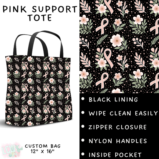 Batch #408 - Fun Run 14 - Closes 9/5 - ETA mid/late October - Pink Support Tote
