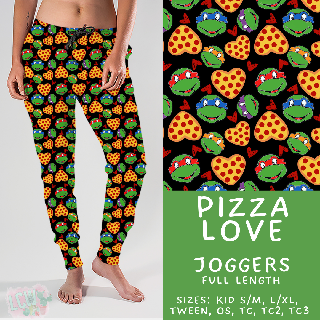 Ready to Ship - Pizza Love Joggers - TC