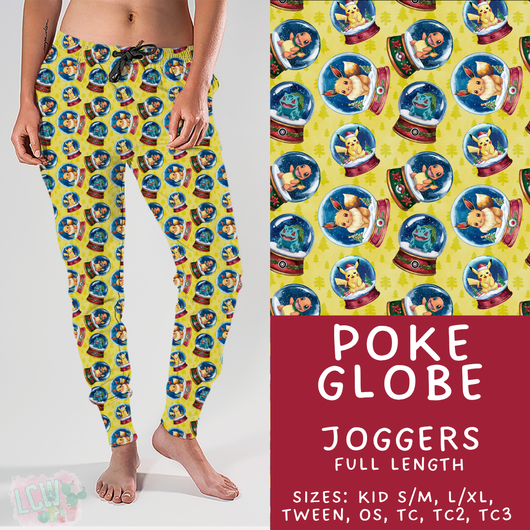 Batch #432 - Winter Globes - Closes 10/17 - ETA early December - Poke Globe Joggers