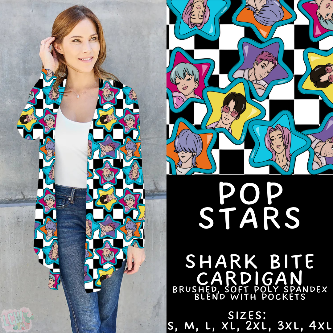 Batch #454 - Cool Characters 10 - Closes 11/26 - ETA mid Jan - Pop Stars Cardigan
