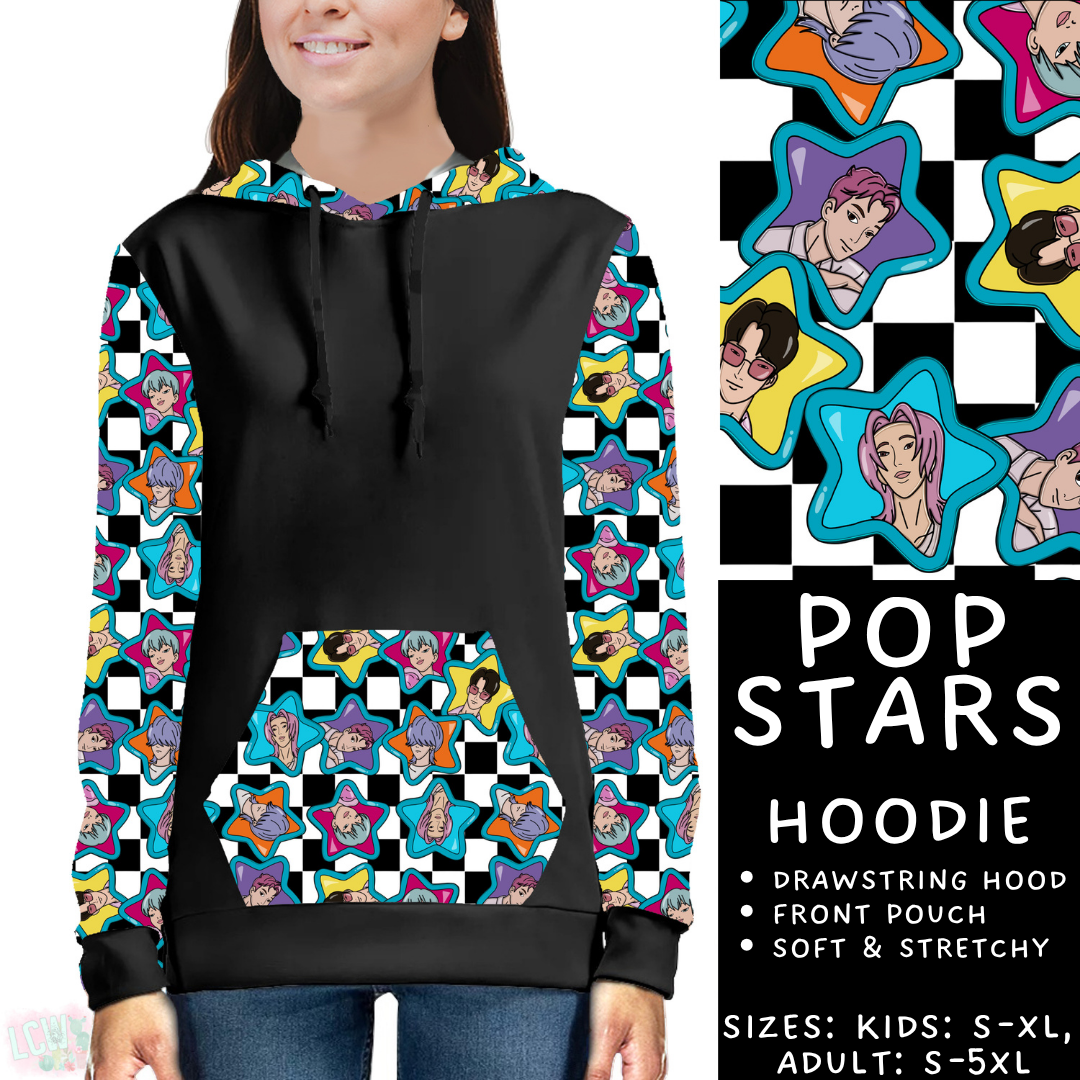 Batch #454 - Cool Characters 10 - Closes 11/26 - ETA mid Jan - Pop Stars Hoodie