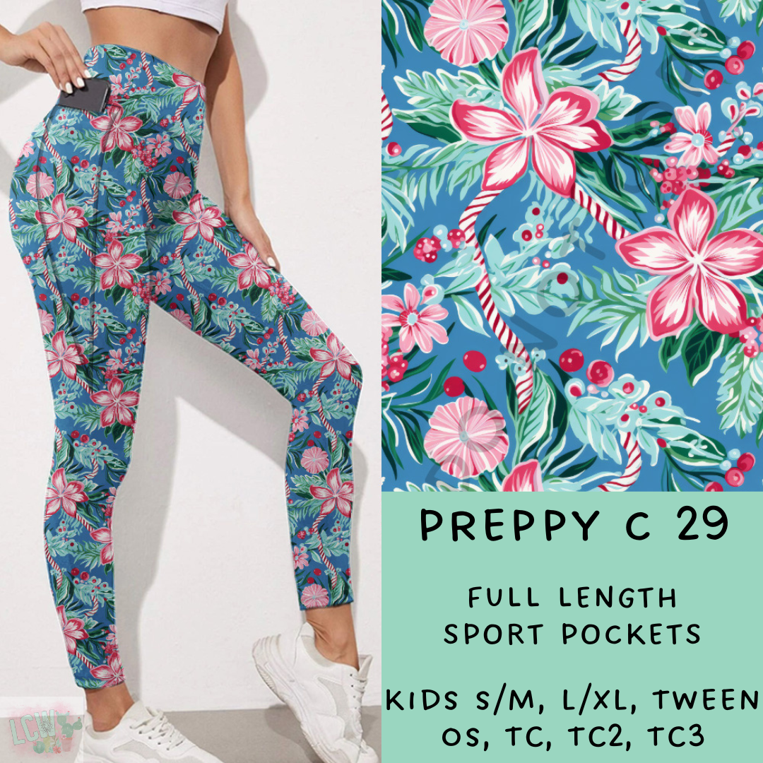 Ready To Ship - Preppy C 29 Leggings - TC3