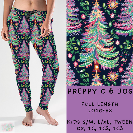 Ready To ship - Preppy Christmas -  Preppy C 6 Leggings