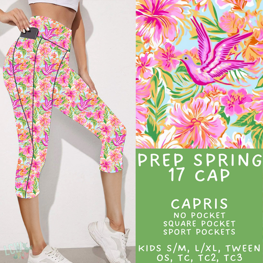 Ready To Ship - Preppy Spring 17 Capri