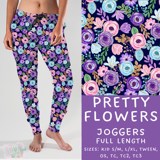 In Production - Pretty Flowers Joggers TC2