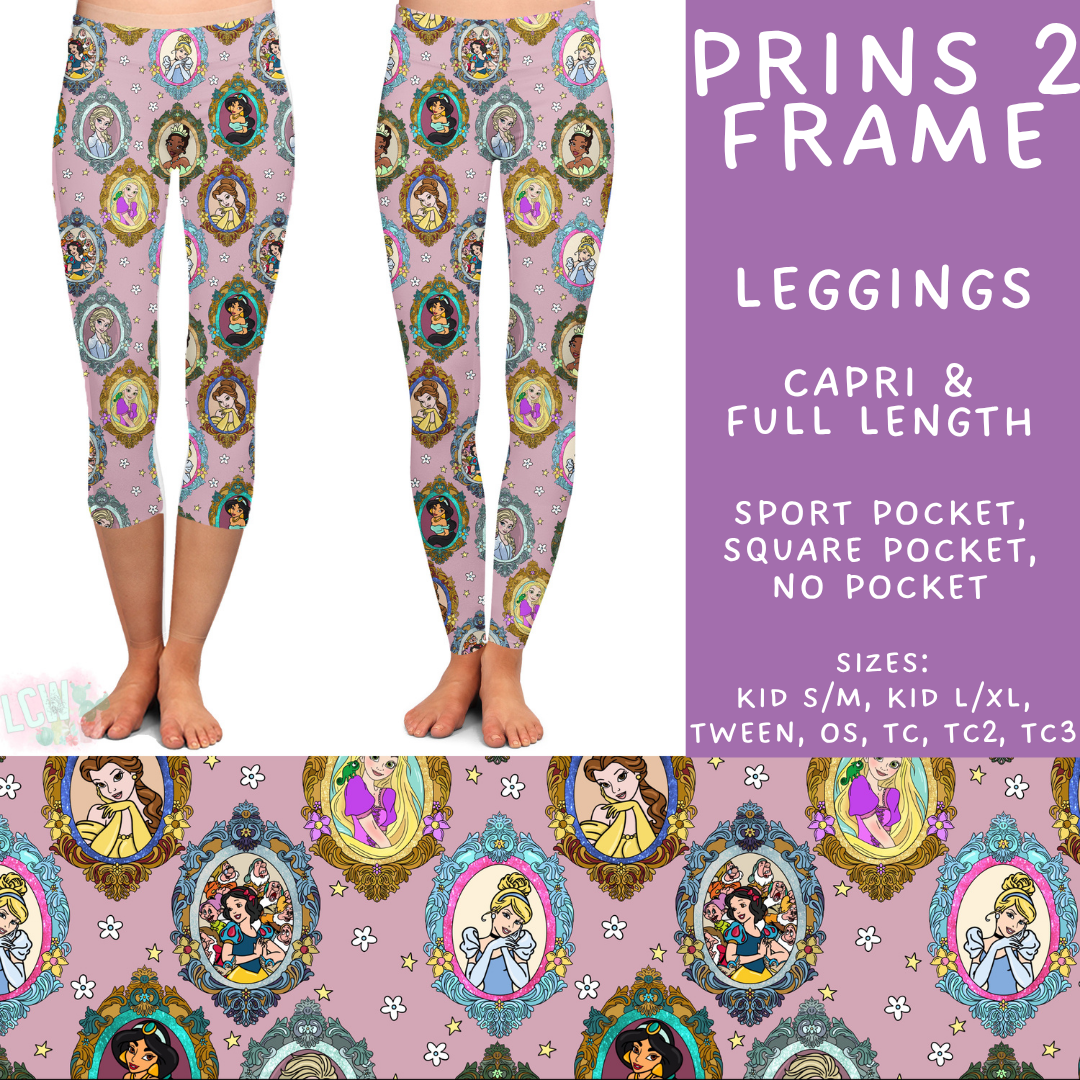 Batch #536 - Frames Collection - Closes 5/29 - ETA late July - Prins 2 Frame Full and Capri Length Leggings