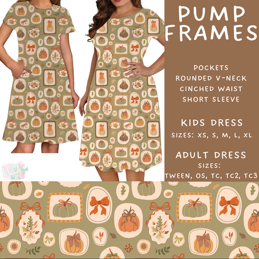Batch #403 - Hello Fall 2 - Closes 8/28 - ETA mid October - Pump Frames Womens & Girls Dresses