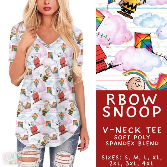 Batch #506 - Cool Characters 13 - Closes 3/20 - ETA late May - RBow Snoop V-Neck