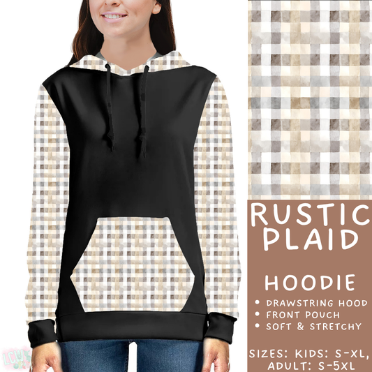 Batch #433 - Winter Cabin - Closes 10/20 - ETA early Dec - Rustic Plaid Hoodie