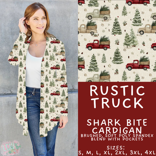 Batch #433 - Winter Cabin - Closes 10/20 - ETA early Dec - Rustic Truck Cardigan