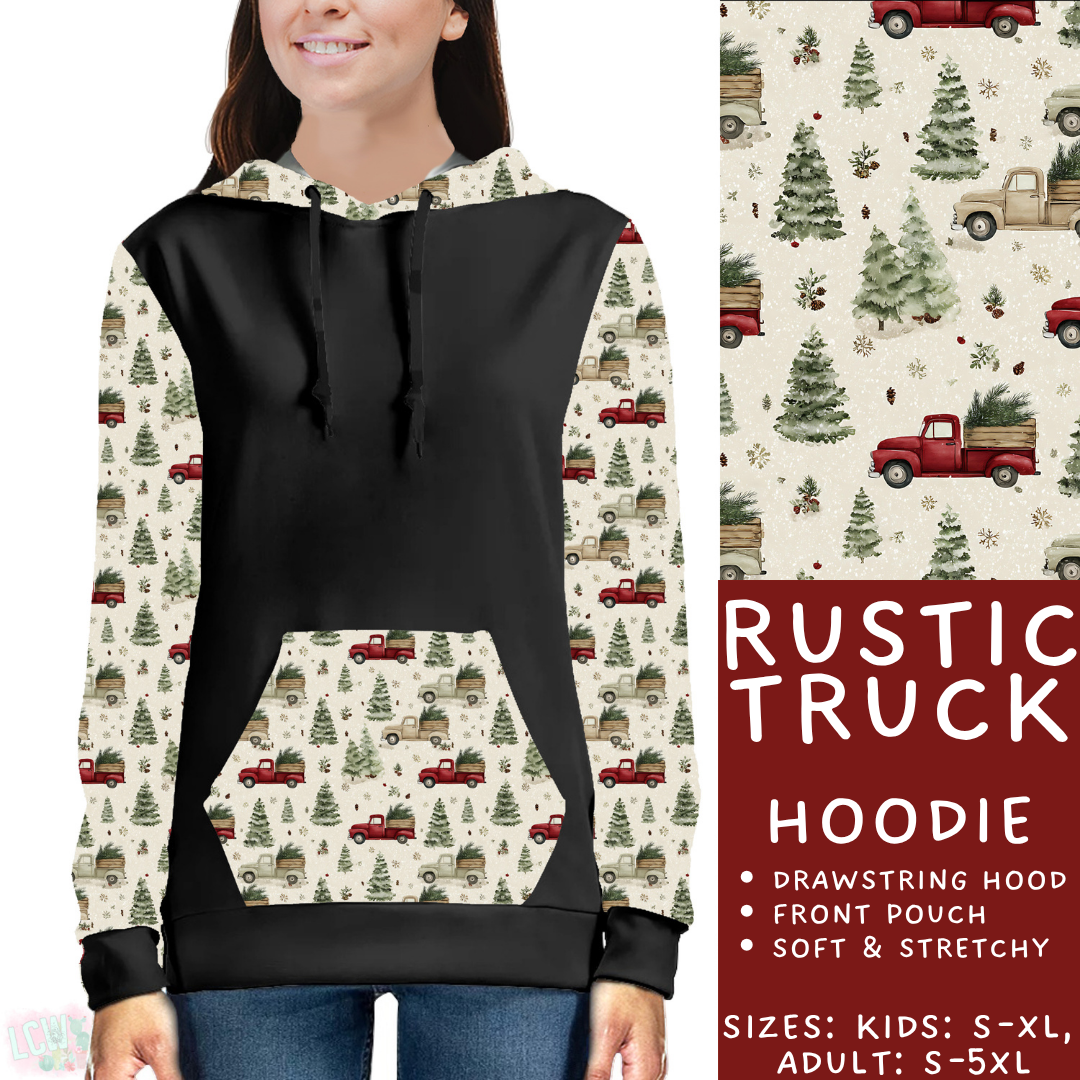 Batch #433 - Winter Cabin - Closes 10/20 - ETA early Dec - Rustic Truck Hoodie