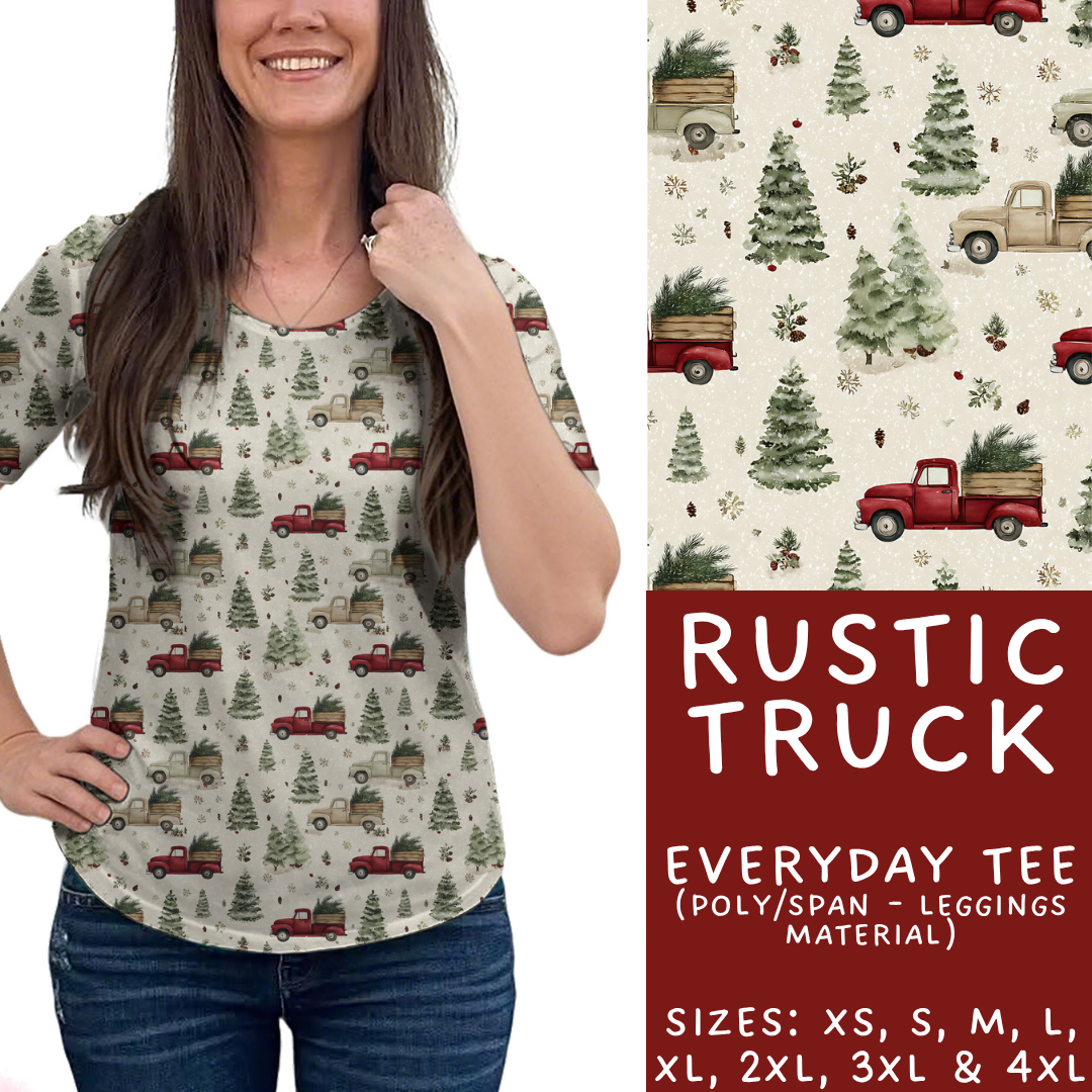 Batch #433 - Winter Cabin - Closes 10/20 - ETA early Dec - Rustic Truck Everyday Tee