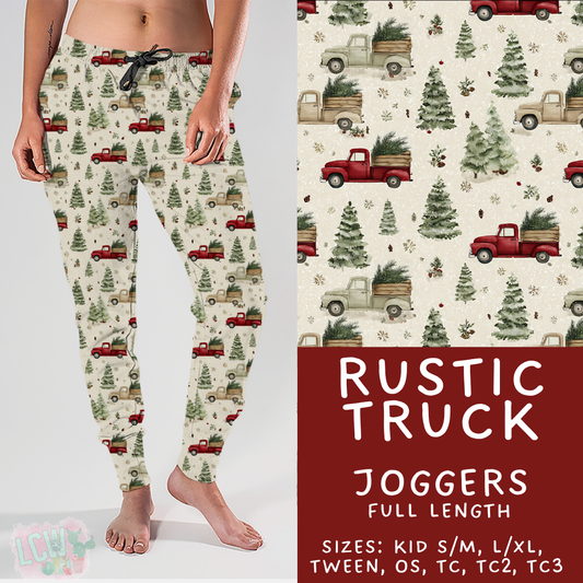Batch #433 - Winter Cabin - Closes 10/20 - ETA early Dec - Rustic Truck Joggers