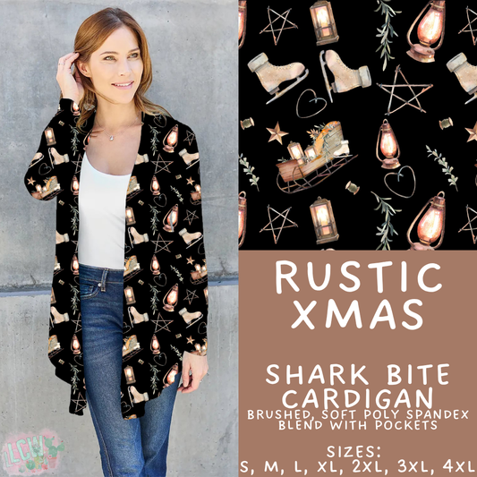 Batch #433 - Winter Cabin - Closes 10/20 - ETA early Dec - Rustic Xmas Cardigan