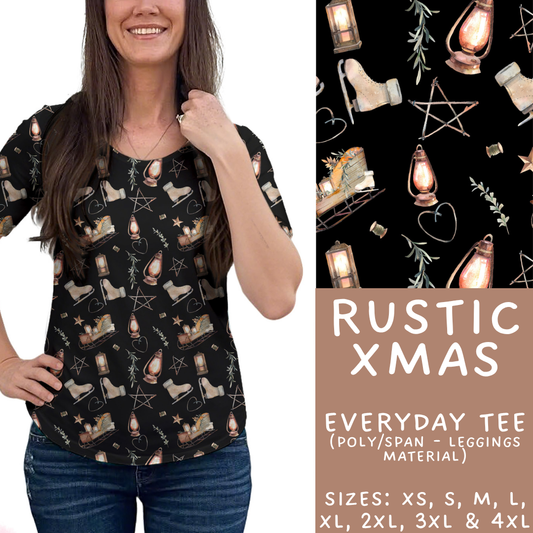 Batch #433 - Winter Cabin - Closes 10/20 - ETA early Dec - Rustic Xmas Everyday Tee
