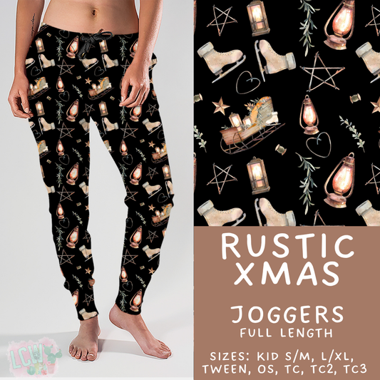 Batch #433 - Winter Cabin - Closes 10/20 - ETA early Dec - Rustic Xmas Joggers