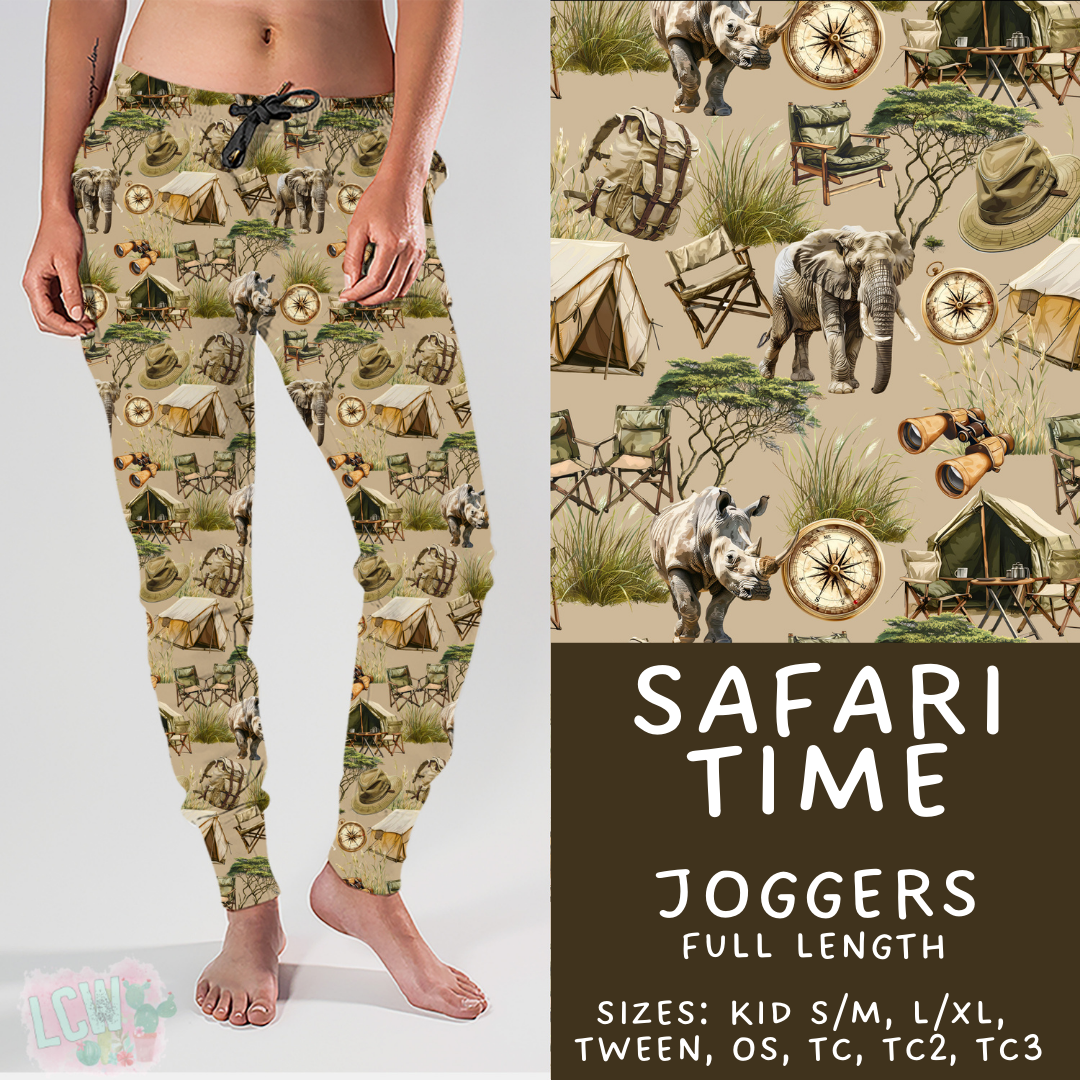 Batch #408 - Fun Run 14 - Closes 9/5 - ETA mid/late October - Safari Time Joggers