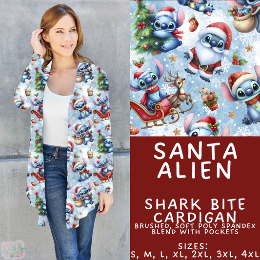 Batch #434 - Magical Christmas - Closes 10/22 - ETA early Dec - Santa Alien Cardigan