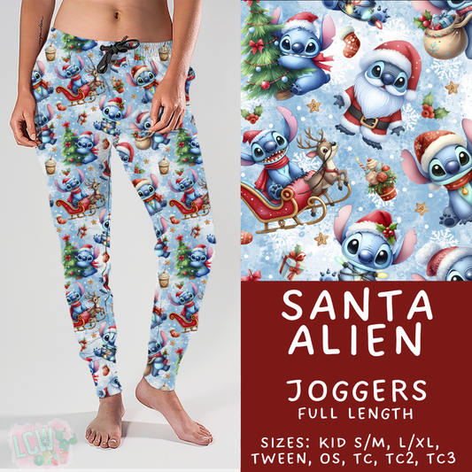 Batch #434 - Magical Christmas - Closes 10/22 - ETA early Dec - Santa Alien Joggers
