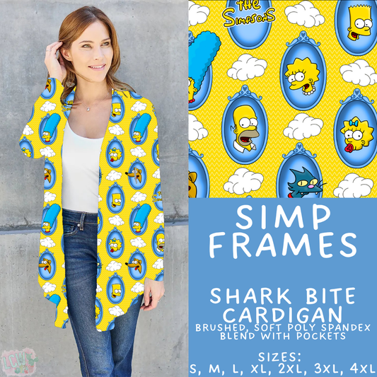 Batch #454 - Cool Characters 10 - Closes 11/26 - ETA mid Jan - Simp Frames Cardigan