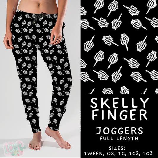 Ready to Ship - Skelly Finger Joggers - OS