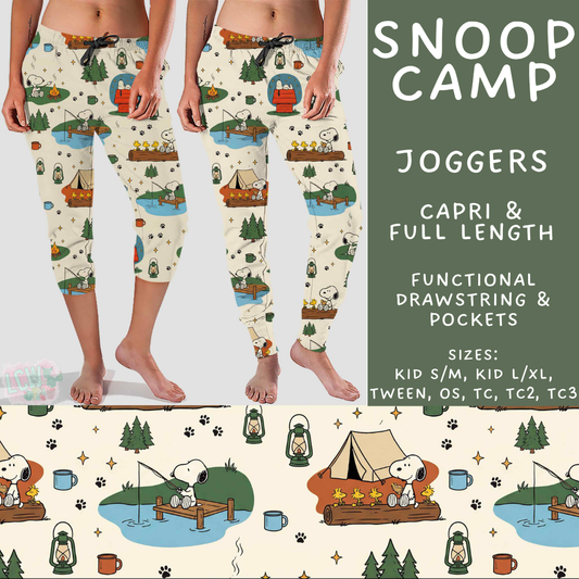 Batch #548 - May Request Run - Closes 6/26 - ETA late August - Snoop Camp Full and Capri Length Joggers
