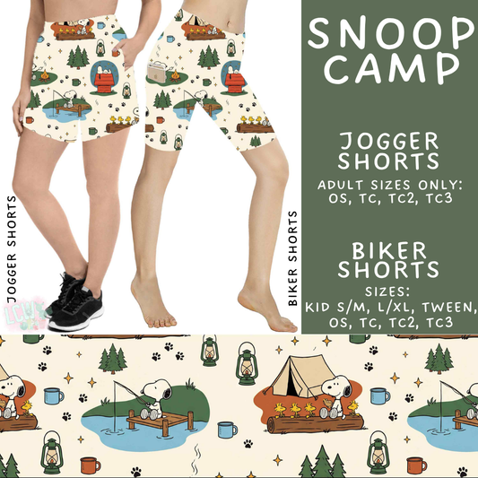Batch #548 - May Request Run - Closes 6/26 - ETA late August - Snoop Camp Biker & Jogger Shorts