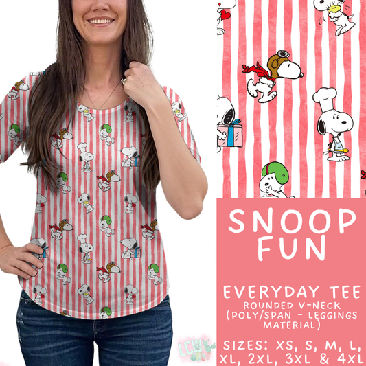 Batch #525 - Fun Run 22 - Closes 5/4 - ETA early July - Snoop Fun Everyday Tee