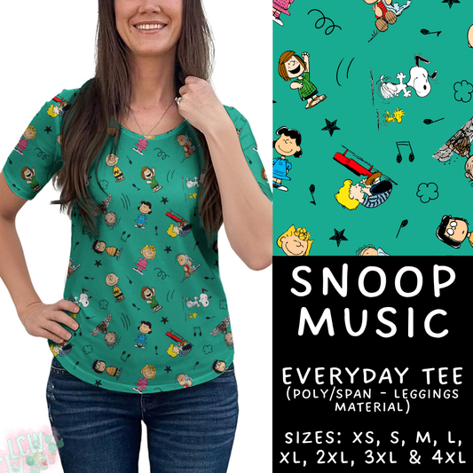 Batch #370 - Fun Run 12 - Closes 7/8 - ETA early Sept - Snoop Music Everyday Tee