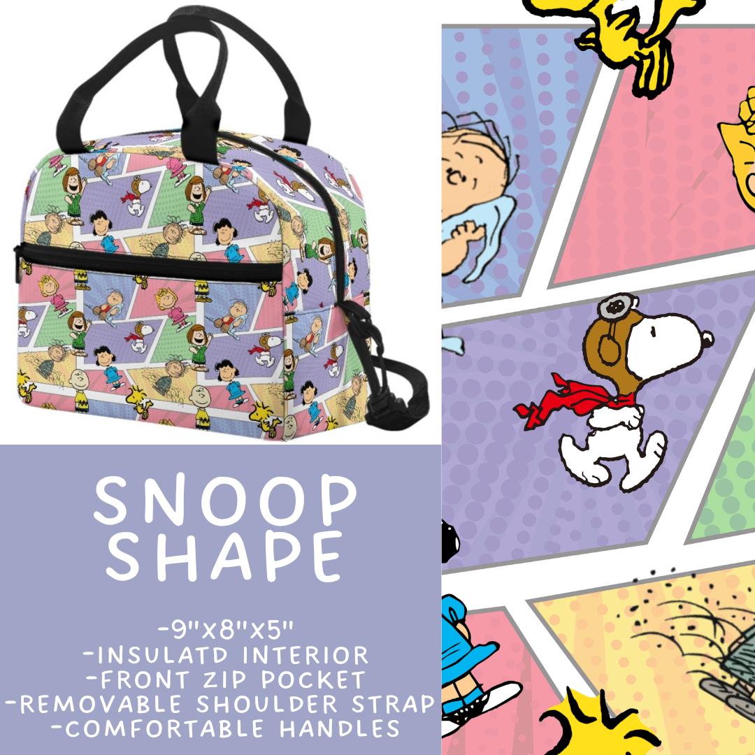 Batch #545 - Back to School 3 - Closes 6/19 - ETA early/mid August - Snoop Shape Lunch Box