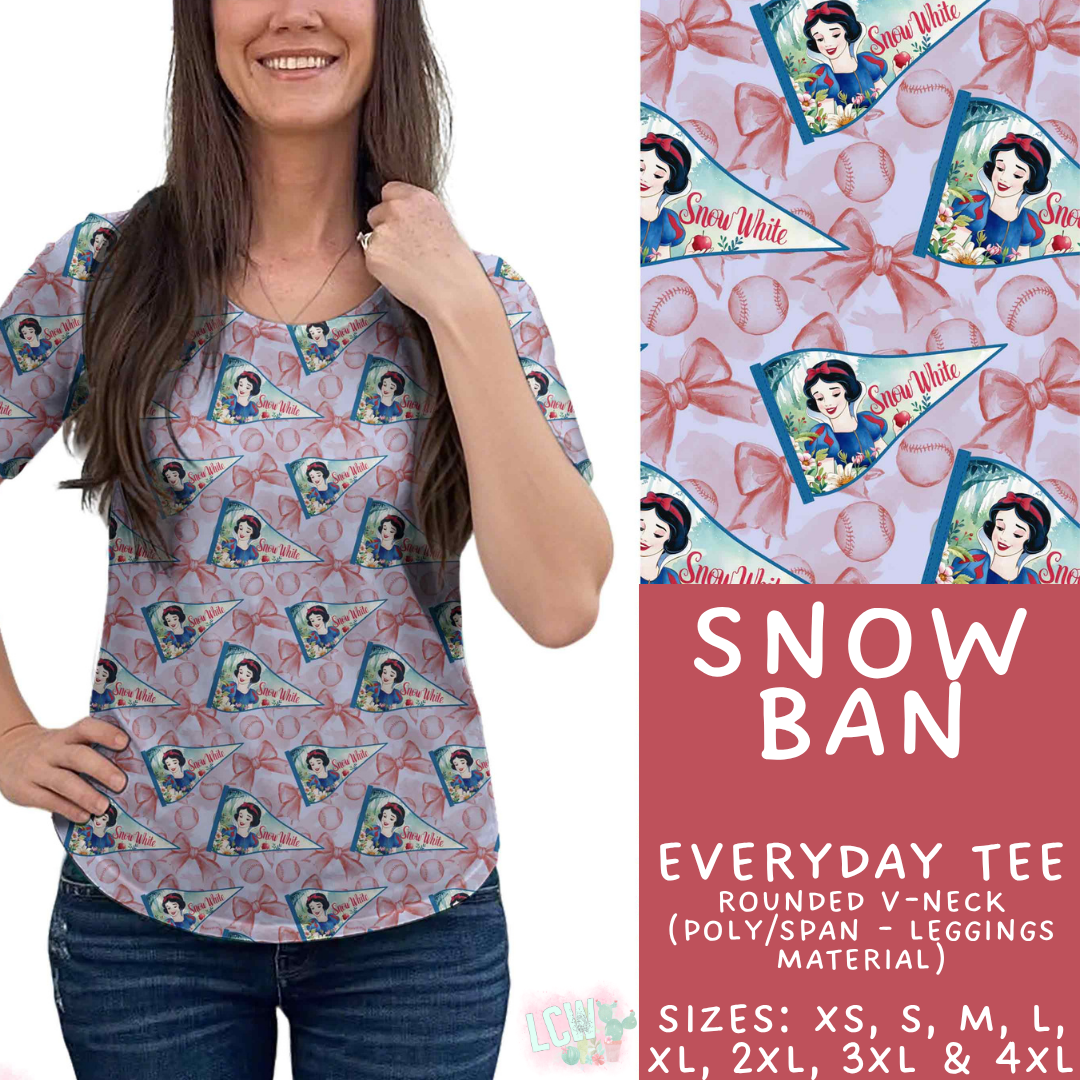 Batch #542 - Pennant Banner Collection - Closes 6/12 - ETA mid August - Snow Ban Everyday Tee