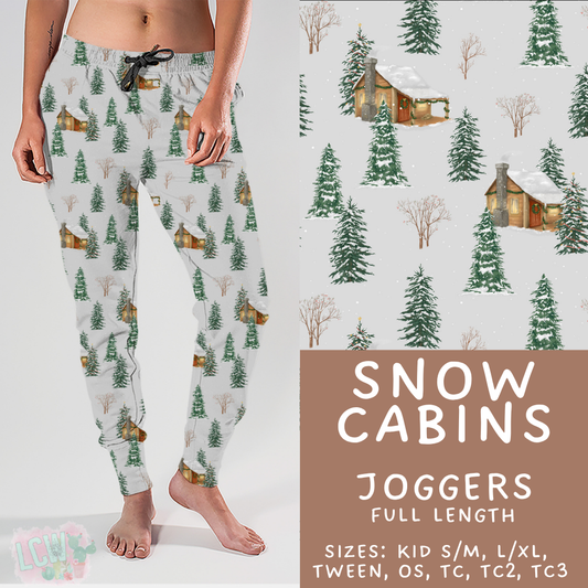 Batch #433 - Winter Cabin - Closes 10/20 - ETA early Dec - Snow Cabins Joggers