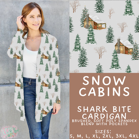 Batch #433 - Winter Cabin - Closes 10/20 - ETA early Dec - Snow Cabins Cardigan