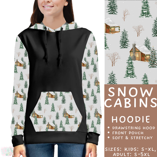 Batch #433 - Winter Cabin - Closes 10/20 - ETA early Dec - Snow Cabins Hoodie