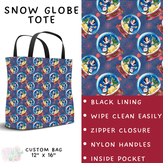 Batch #432 - Winter Globes - Closes 10/17 - ETA early December - Snow Globe Tote