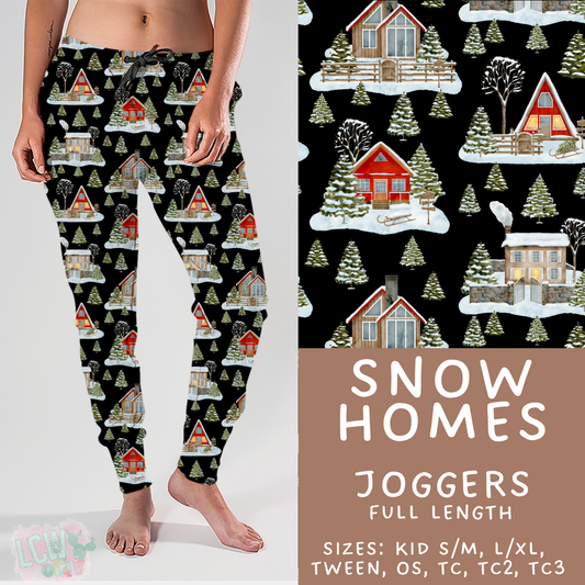 Batch #433 - Winter Cabin - Closes 10/20 - ETA early Dec - Snow Homes Joggers