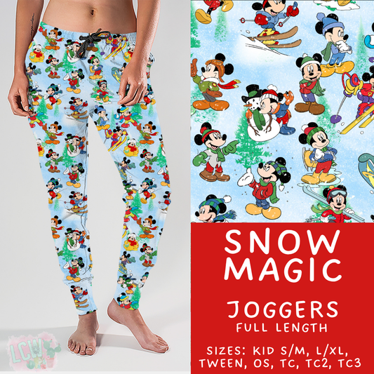 Batch #434 - Magical Christmas - Closes 10/22 - ETA early Dec - Snow Magic Joggers