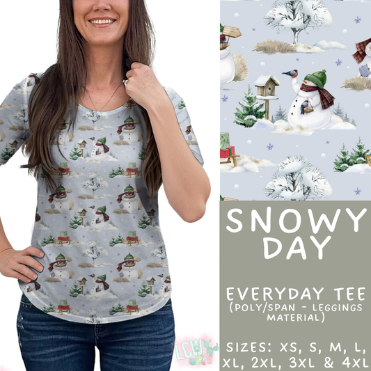 Batch #435 - Winter Wonderland 3 - Closes 10/23 - ETA early/mid Dec - Snowy Day Everyday Tee