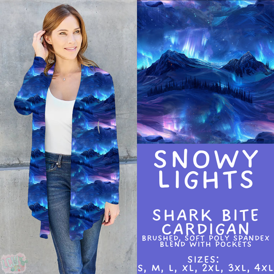 Batch #435 - Winter Wonderland 3 - Closes 10/23 - ETA early/mid Dec - Snowy Lights Cardigan